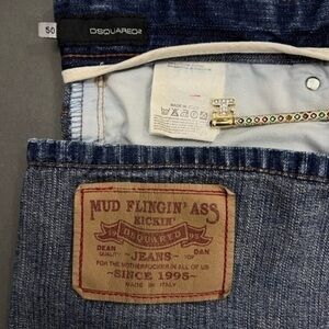 Mud Flingin DSQUARED2 Jeans Made in Italy